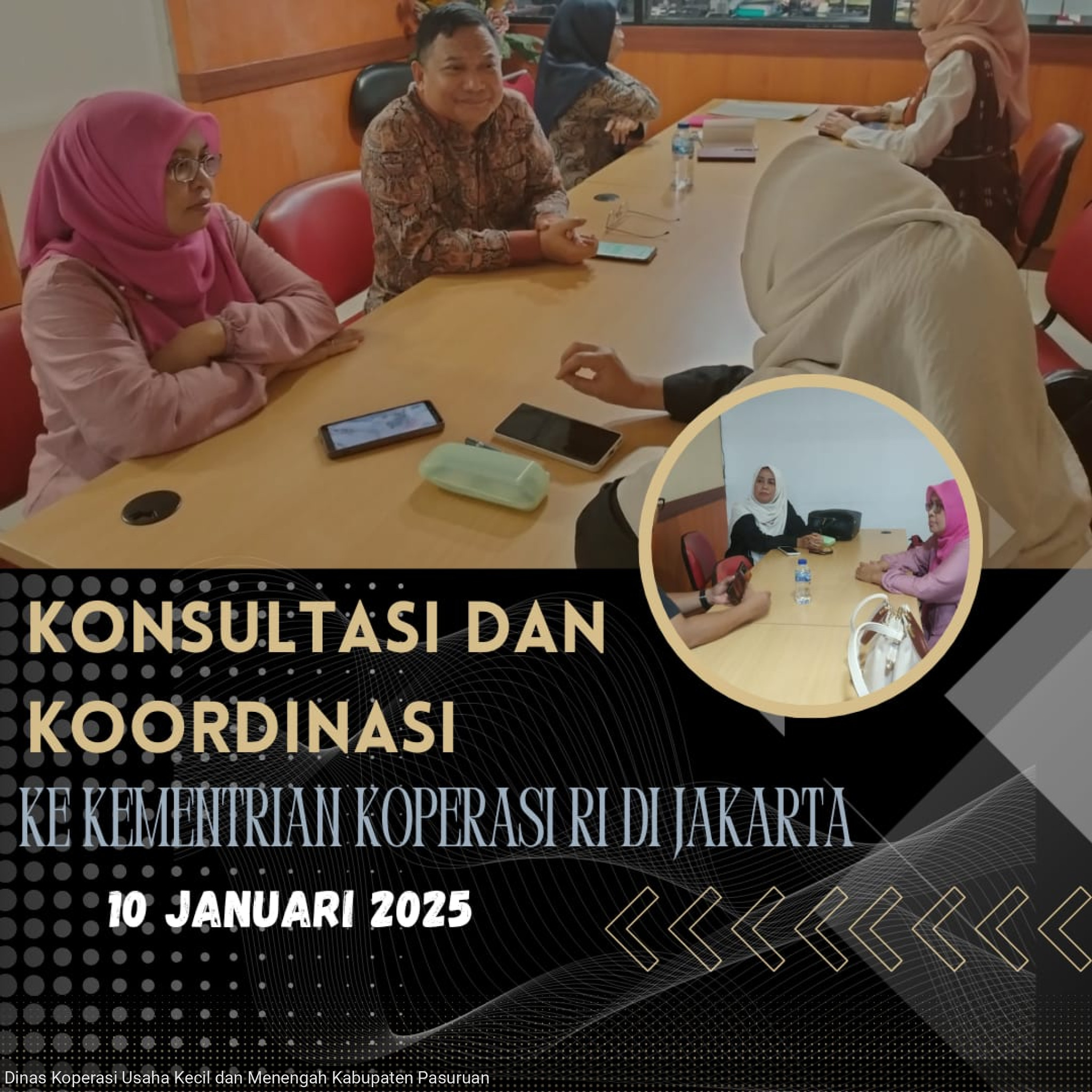 Koordinasi dan Konsultasi ke Kemenkop RI