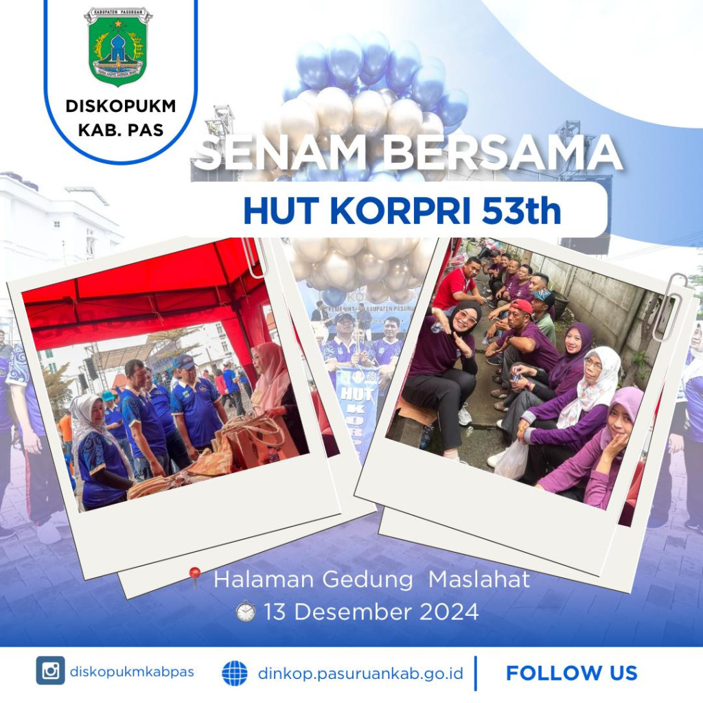 Senam Bersama HUT KORPRI